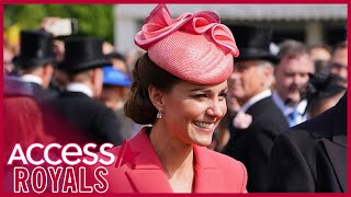 Kate Middleton Pretty In Pink For FIRST Royal Garden Party Since 2019!