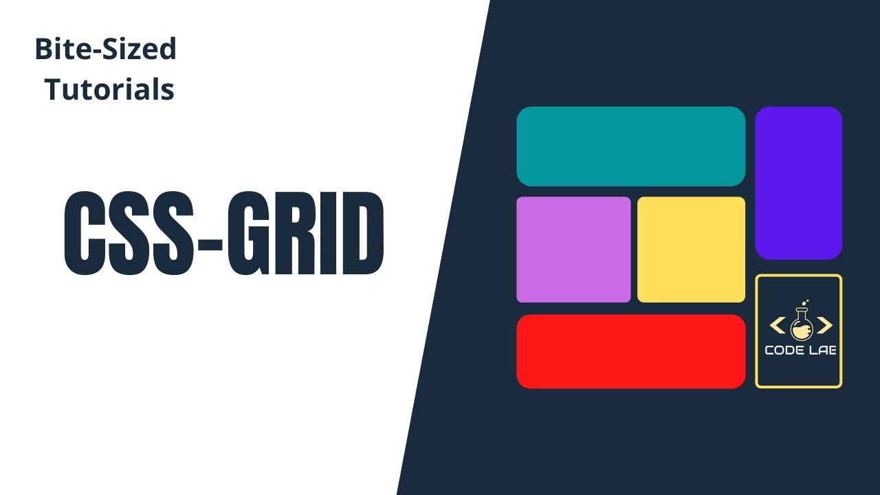 Css Grid Tutorial Introduction Bite Sized Tutorials Youtube