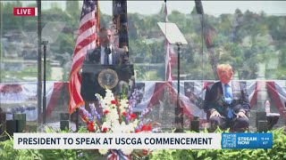 DHS Secretary speaks at 2026 Coast Guard Academy commencement