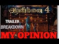 Aranmanai 4 | official trailer breakdown | Tamil review | Sundar c | Tamanna | Rashi Khanna 🔥