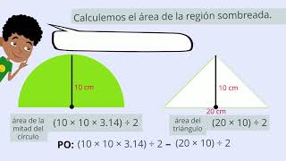 6.° U6 | 2.4 Cálculo de áreas de regiones diversas