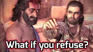 What if Deimos Refuses to be Violent? All NEW Choices in Assassin's Creed Odyssey: Heir of Memories