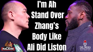 Wilder's Bold Claim: I'm Knocking Out Zhang Like Ali Did Sonny Liston