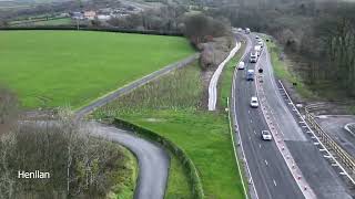 A40 Llanddewi Felffre i Redstone Cross / Llanddewi Velfrey to Redstone Cross