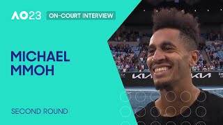 Michael Mmoh On-Court Interview | Australian Open 2023 Second Round