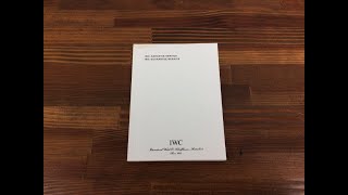 IWC Garantie Service Booklet