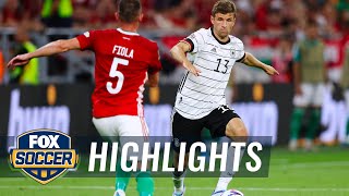 Hungary vs. Germany Highlights | UEFA Nations League | FOX SOCCER