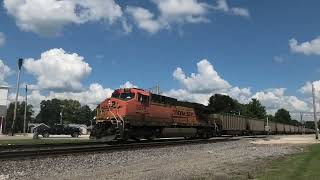 K5H on BNSF 5916 West in Wyanet, IL 8/16/22