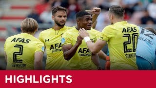 Highlights FC Emmen - AZ | Eredivisie