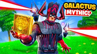 The Boss Galactus Mythic Only Challenge in Fortnite
