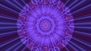 Reiki Healing Music: 5 Minute Tibetan Bell Timer & Kaleidoscope Mandala Animation