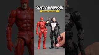 Size Comparison: Medicom Mafex Marvel Comics - Daredevil #marvel #mafex #comparison