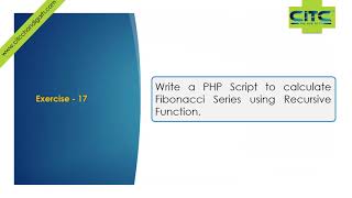 PHP Calculate Fibonacci Series Using Recursive Function Video Tutorials