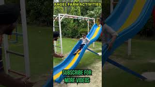 Fun activities at Angel farm Hoshiarpur punjab #shorts #youtubeshorts #fun #activity #manmojivlogger