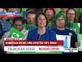 sen. amy klobuchar tells supporters i will beat donald trump nbc news now