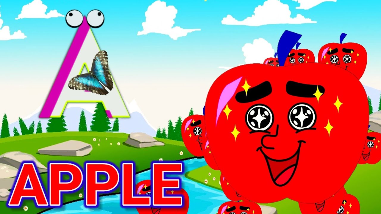 A For Apple B For Boy | Abcd | Alphabets | Phonics Song | English ...