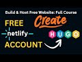 Create Free Netlify Account | Gert Ready to Deploy Your Hugo Website Easily 2025