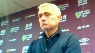 Burnley 0-1 Tottenham - Jose Mourinho - Post Match Press Conference