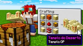 posso CRAFTAR as ESTRUTURAS do minecraft