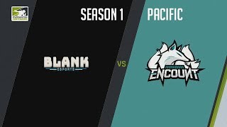 Blank Esports vs YOSHIMOTO ENCOUNT (Part 1) | OWC 2018 Season 1: Pacific