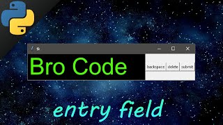 Python entry box ⌨️