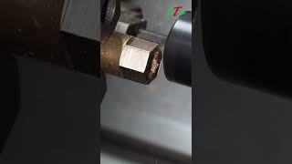 How to Efficiently Machine Hexagonal Parts with Internal Threads on PT52W CNC Lathe? #cnc #machine