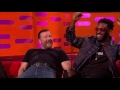 Ricky Gervais & Tinie Tempah talk taxidermy  The Graham Norton Show - BBC