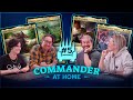 Commander at Home #5 -  Ur-Dragon vs Breya vs Atla Palani vs Athreos with Ben Brode and Ashlen Rose