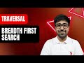 DSA Python - Breadth First Search (BFS) in Graph | Queue + Visited Logic | GFG - Part 120 [Hindi]