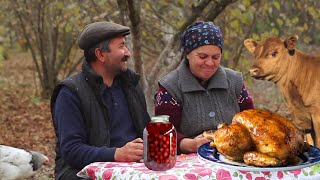 Quyuda Hinduşka Kəbabı, Roast Turkey Recipe, Country Life Vlog