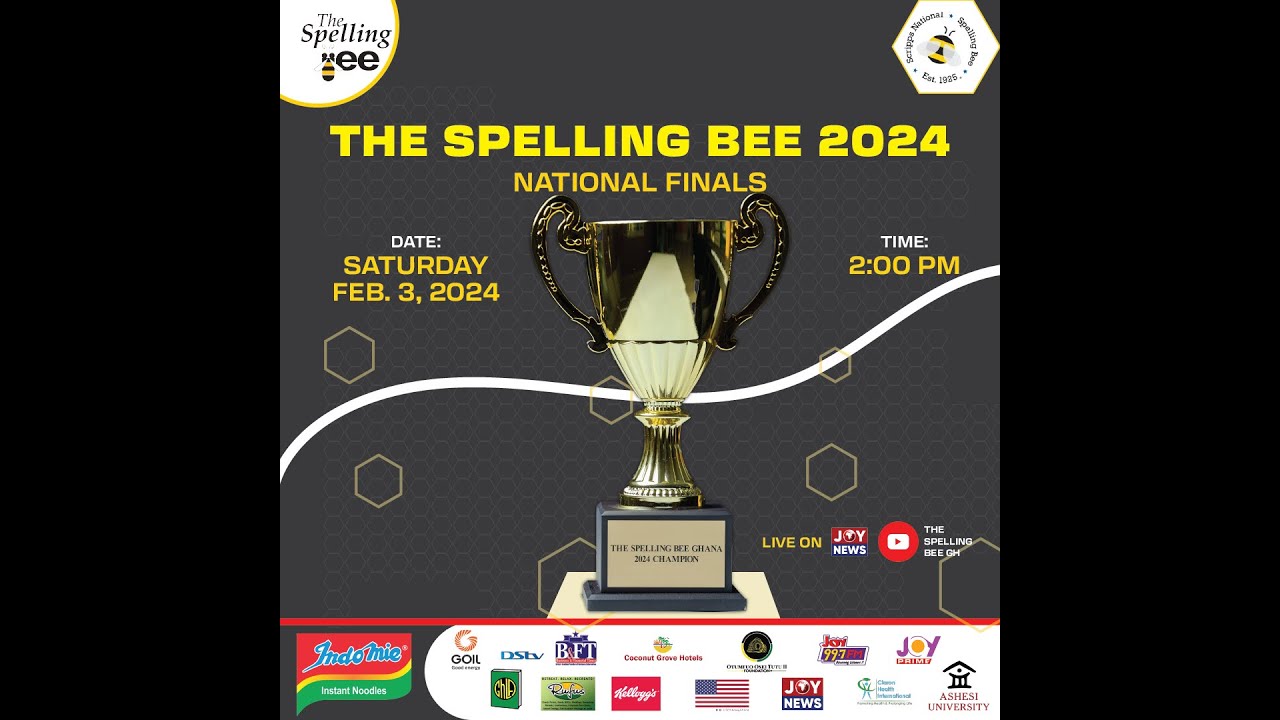 The Spelling Bee 2024 National Finals Live Stream - YouTube