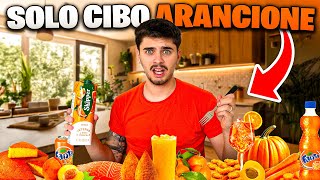 🟠 MANGIO SOLO CIBO ARANCIONE PER 24H