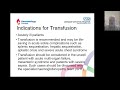 Blood Transfusion, Antibodies & Hyperhaemolysis in Sickle Cell (1-Hour Education Session 15/02/23)