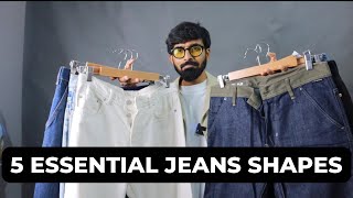 5 Essential Jeans shapes to add to your wardrobe in 2025