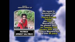 Patrick Ernest Saltibus short