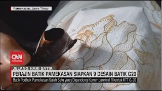 Perajin Batik Pamekasan Siapkan 9 Desain Khusus Untuk KTT G-20