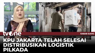 Pendistribusian Logistik Pilkda Jakarta 2024 | AKIS tvOne