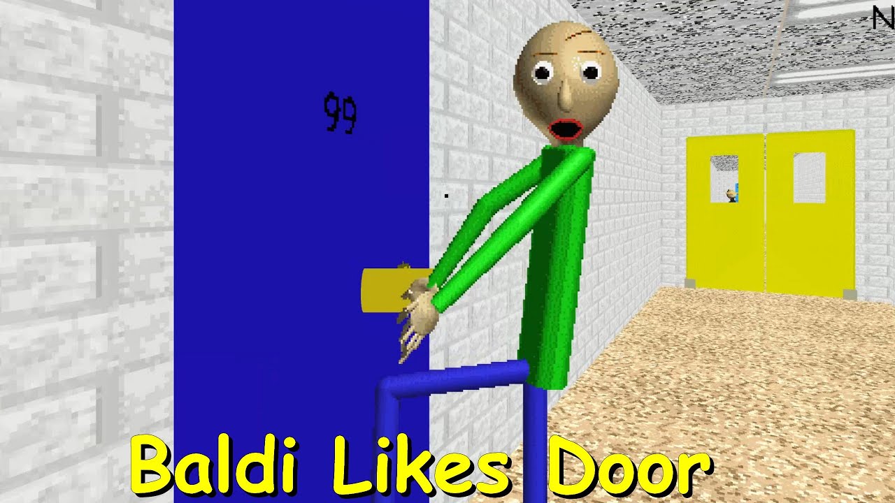 Baldi Likes Door Baldi S Basics Mod Youtube