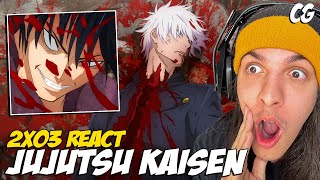 SATORU GOJO VS TOJI FUSHIGURO - React Jujutsu Kaisen EP 3 temporada 2