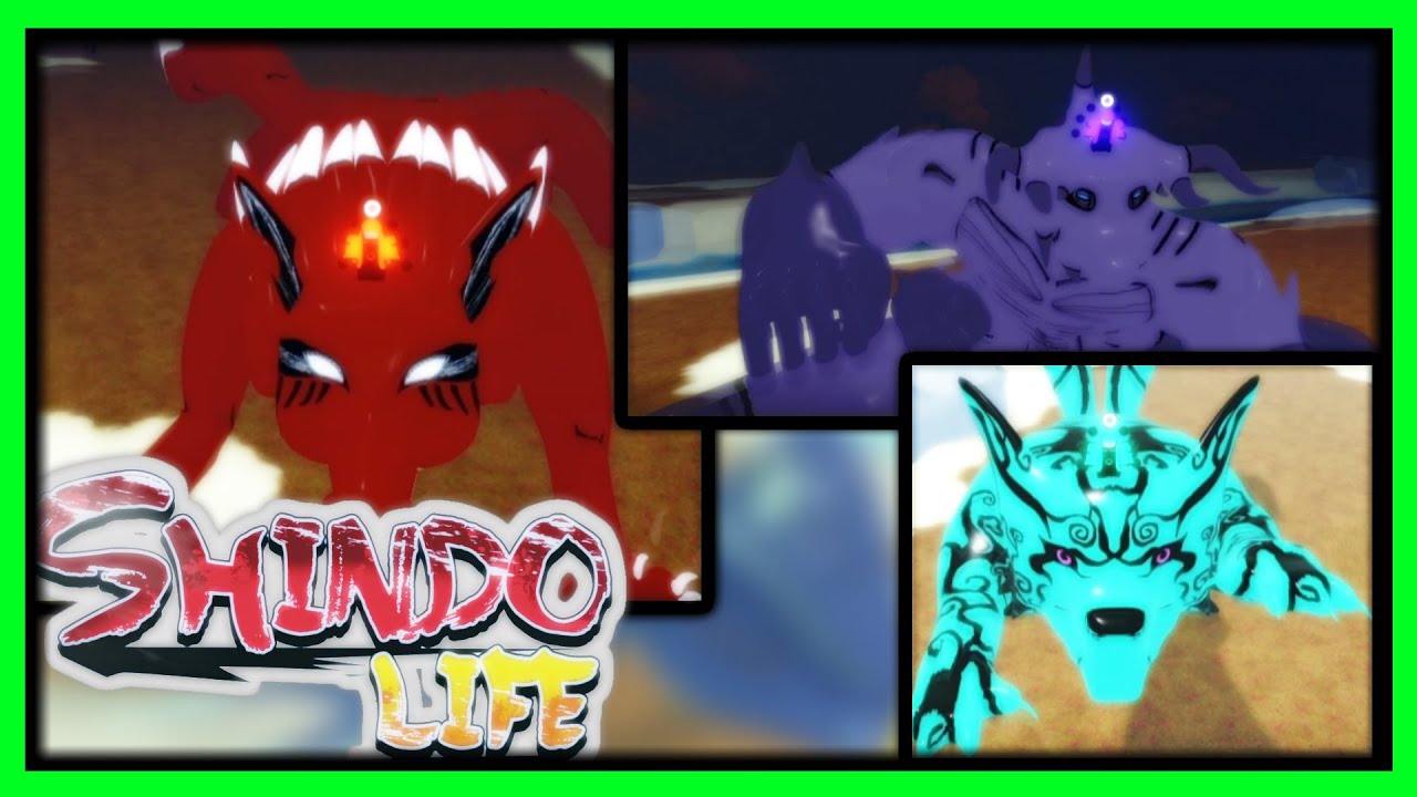 [NEW CODE] ALL NEW TAILED SPIRITS BEAST SHOWCASE (Shindo Life) - YouTube