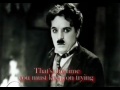 smile charlie chaplin with lyrics