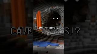 IS THERE A DEEP MESSAGE BEHIND THE MINECRAFT CAVE SOUNDS? #minecraft #scary #shorts