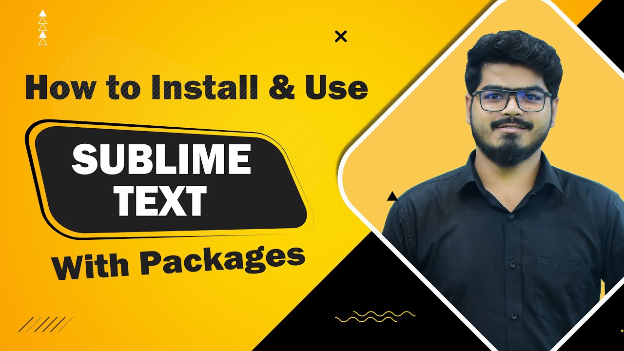 How To Setup And Use Sublime Text Code Editor By Codekabbo Youtube