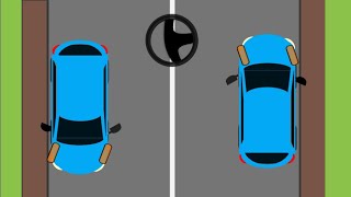 How to Park Uphill/Down hill with or Without Curb | Uphill Parking | Downhill Parking.