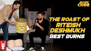 Riteish Deshmukh Roast - Best Burns | Lag Gayi Tashreef | Bank Chor