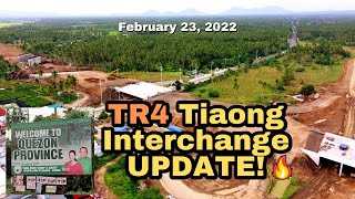 FEBRUARY 23,2022 SLEX TR4 TIAONG QUEZON INTERCHANGE UPDATE!AERIAL VIEW.DJI MAVIC JHAZMHEL FOREVER