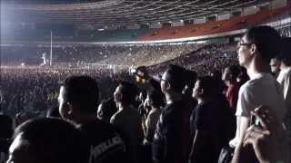 METALLICA Live in Jakarta - 25 Agustus 2013 ( Nothing Else Matters , Enter Sandman ) HD