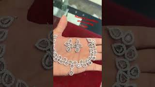 AD Dimond Necklace||#|ADdiamond#Necklace#❤️*Manar's jewellery and cooking vlogs ❤️❤️