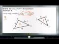 SSS Similarity Theorem: Examples (Basic Geometry Concepts)