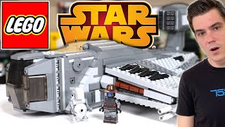 LEGO Star Wars CAD BANE'S JUSTIFIER Custom Set Review! (Republic Bricks)